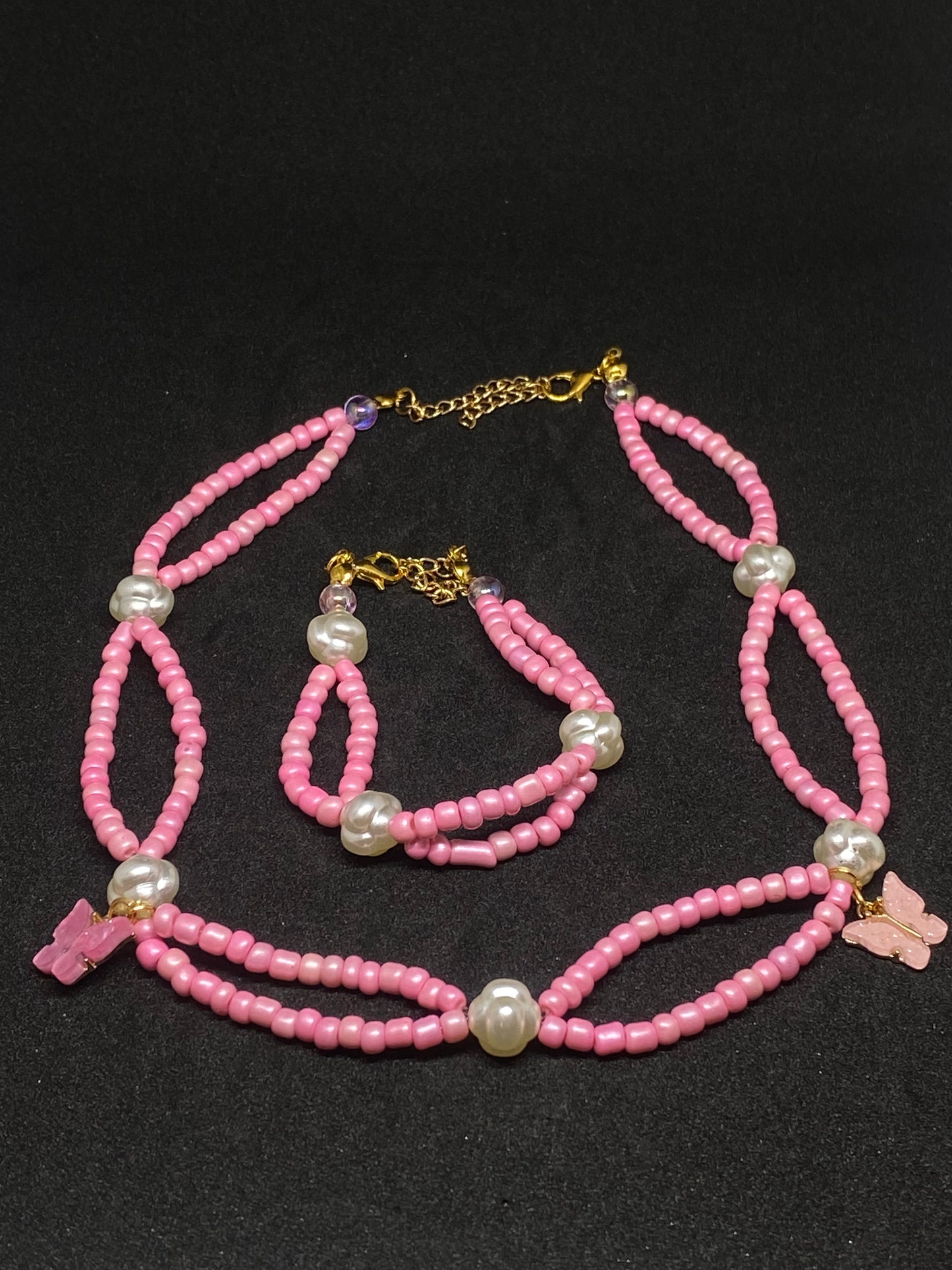 Barbie Inspired Necklaces & Bracelet