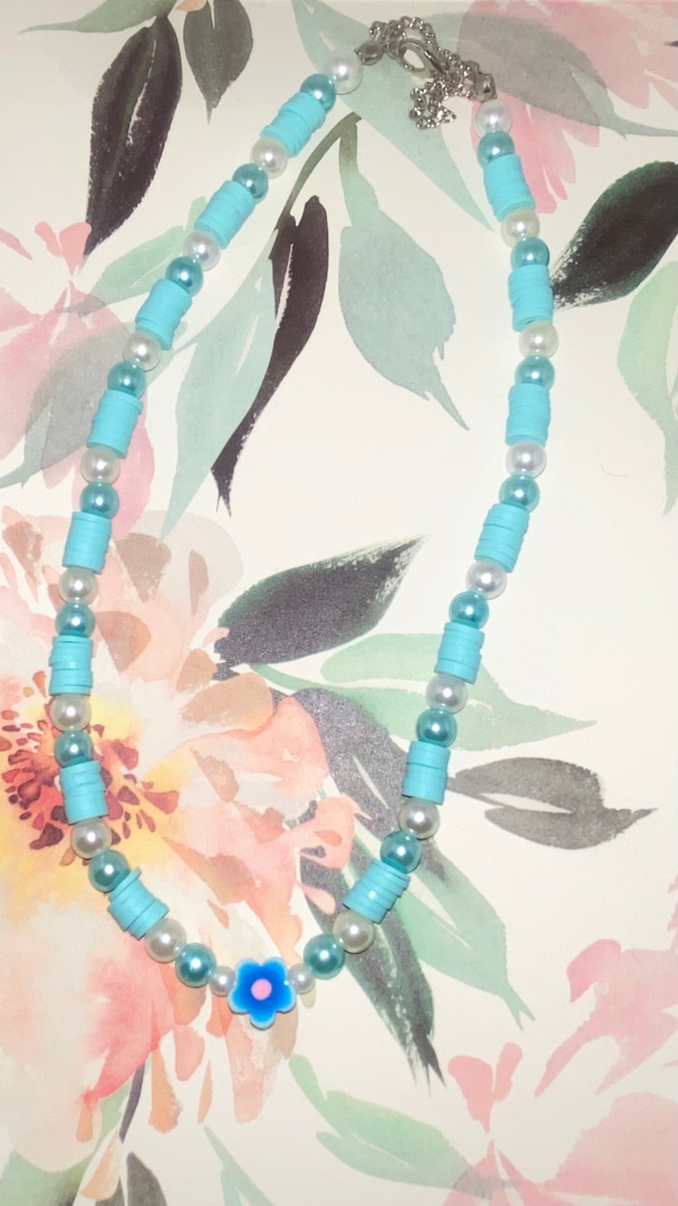 Flower necklace