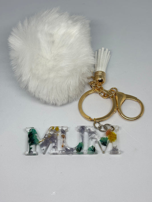 Mum keyring